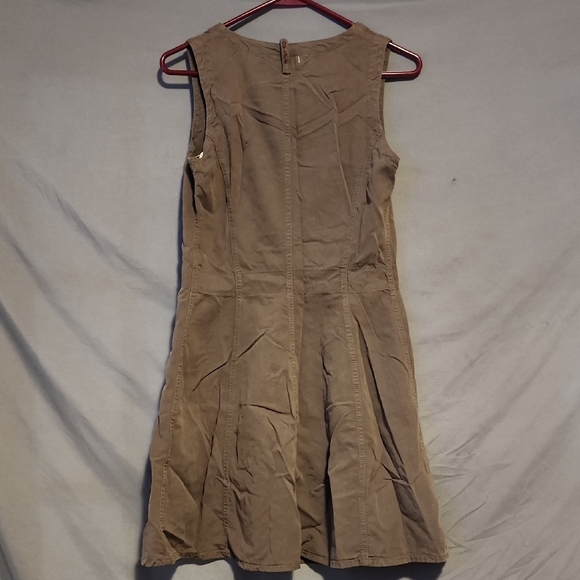 A Gold E NWT Earth Colored Nicoletta  Button-Down Dress - Picture 5 of 9
